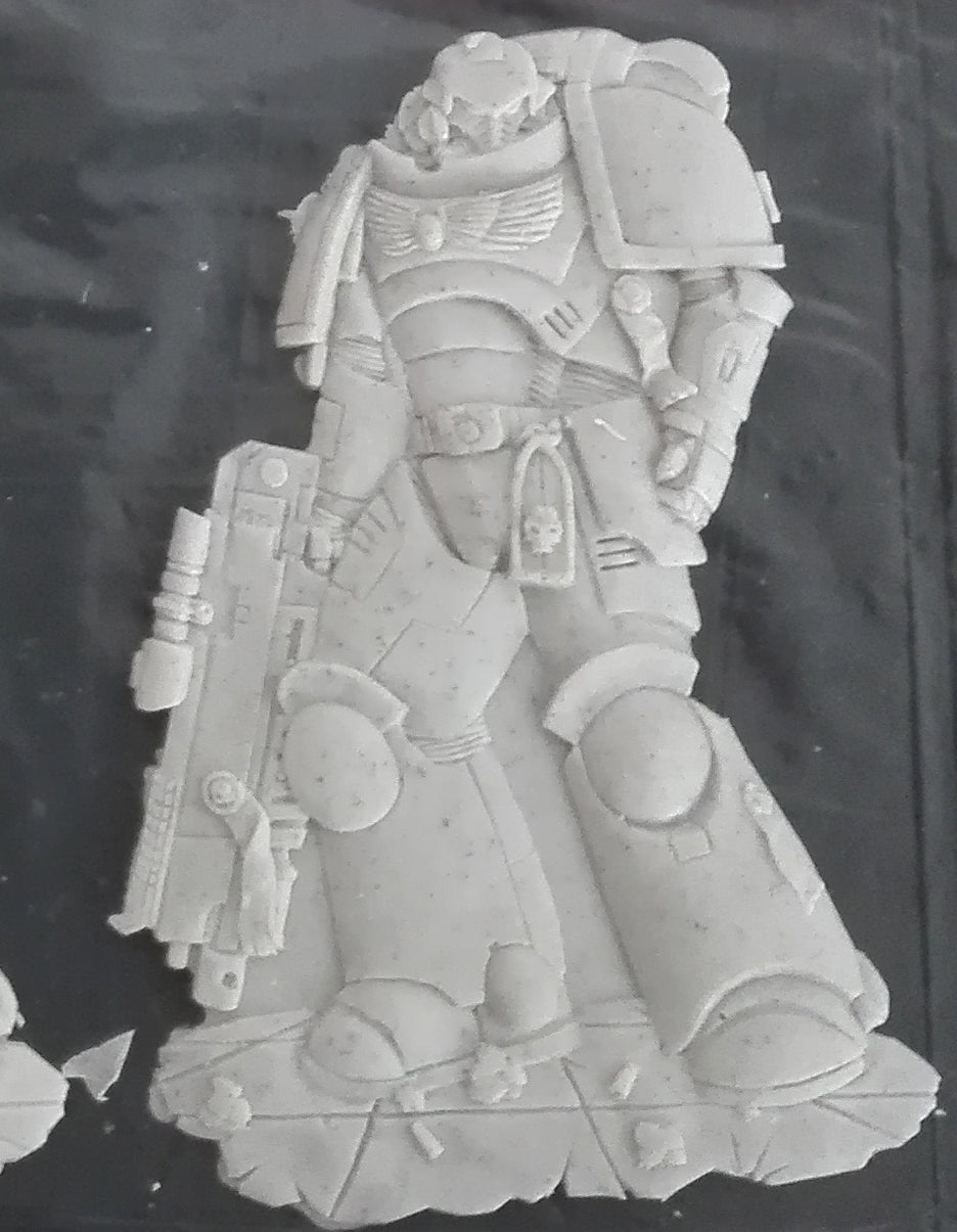 Space Warrior Low Relief